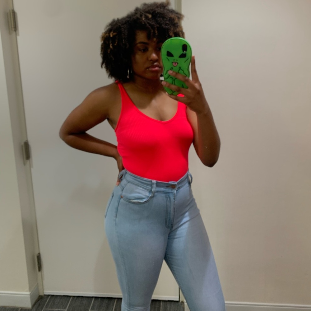Pink Bodysuit